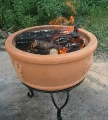 Clay Fire Pit