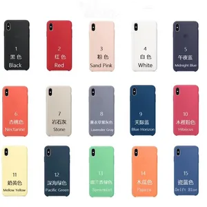 Silicone Case Covers Apple iPhone XS XR Max