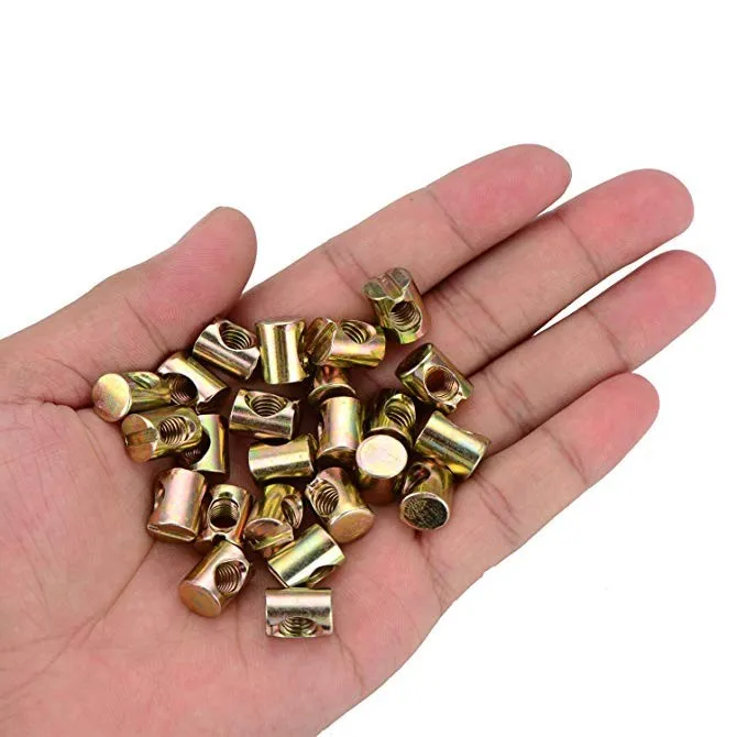 M6m12 Cross Dowel Barrel Nuts For Furniture Beds Crib Chairs Buy