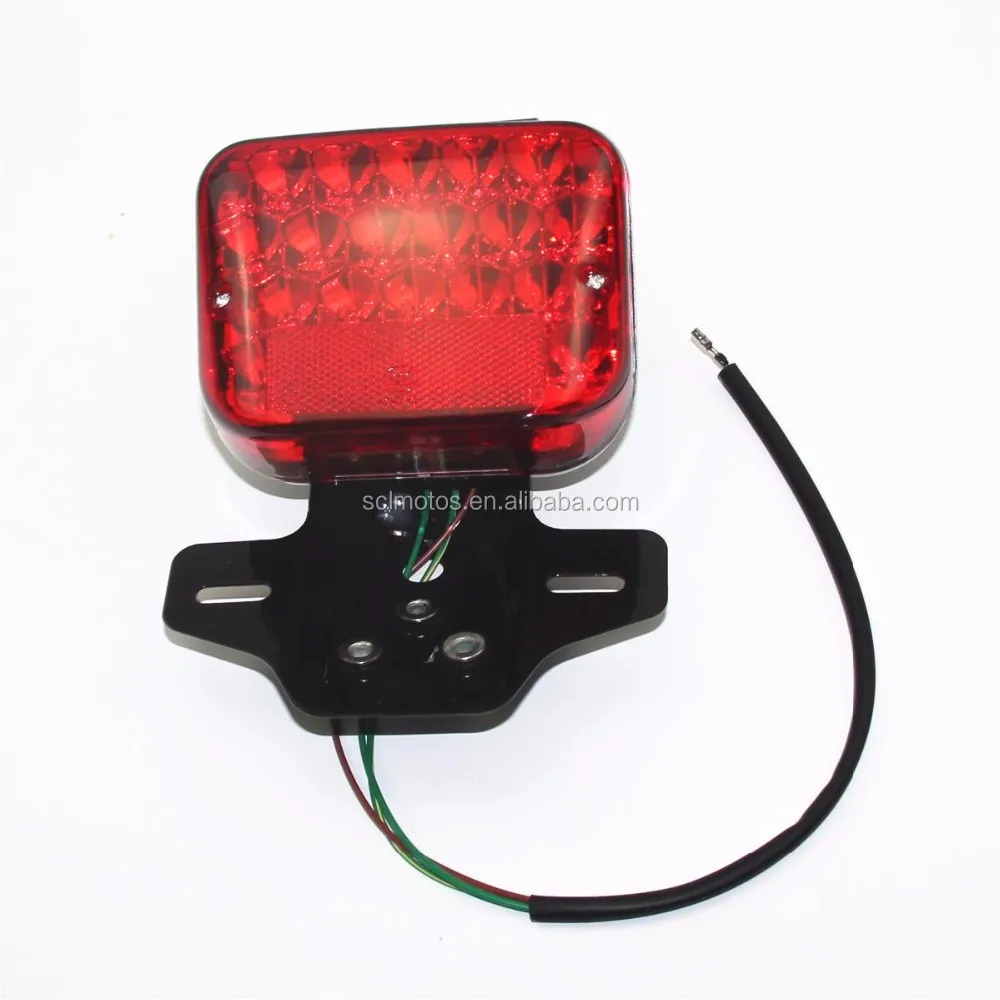 Scl2012030144 Led Motorcycle Light Tail Light For Cg125 Motorcycle