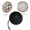 USD 170 for 48v 1500w 26"*4" FAT electric bicycle conversion kit,including freight to USA mainland