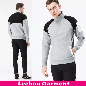 long neck hoodie mens