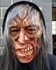 Custom design rotten face halloween mask latex masquerade mask