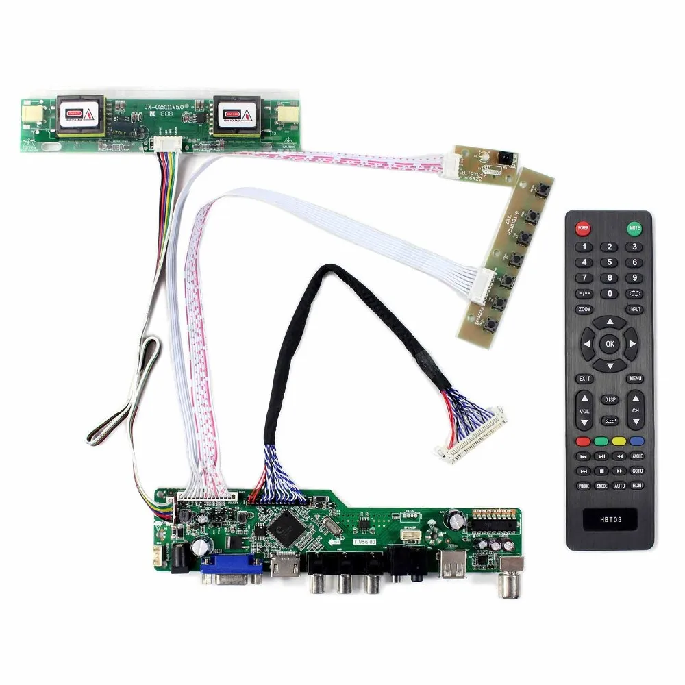 T.v56.03 Controller Board For 17 Inch 1280x1024 Lvds Interface Screen