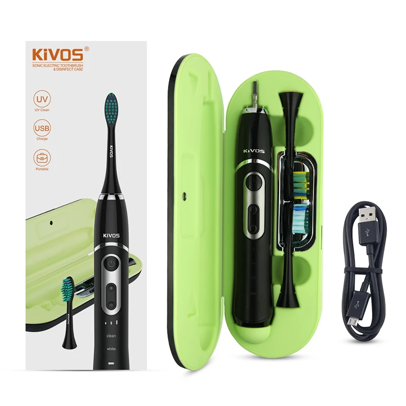 

VIP fancy brand toothbrush, White and black