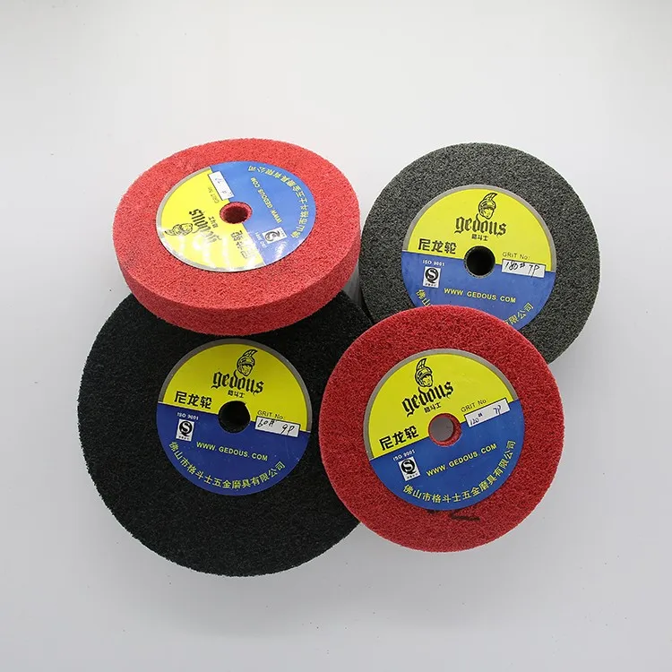 8 Inch Non Woven Polycarbide Abrasive Wheel Discs Buy Polycarbide
