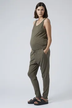 sleeveless jersey jumpsuit