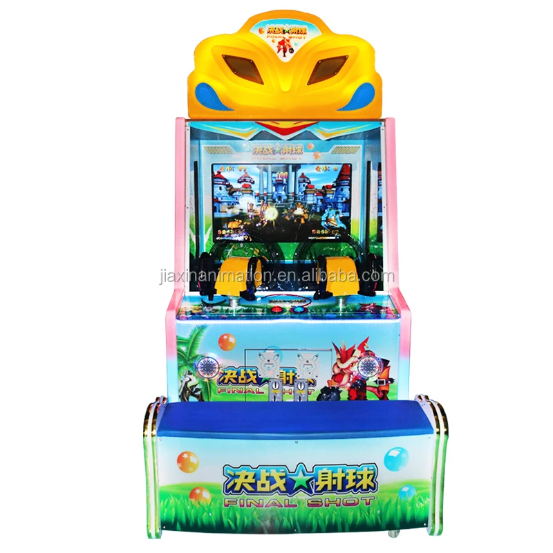 Coin Operated Indoor Target Shooting Ball Arcade Game Machine Shooting