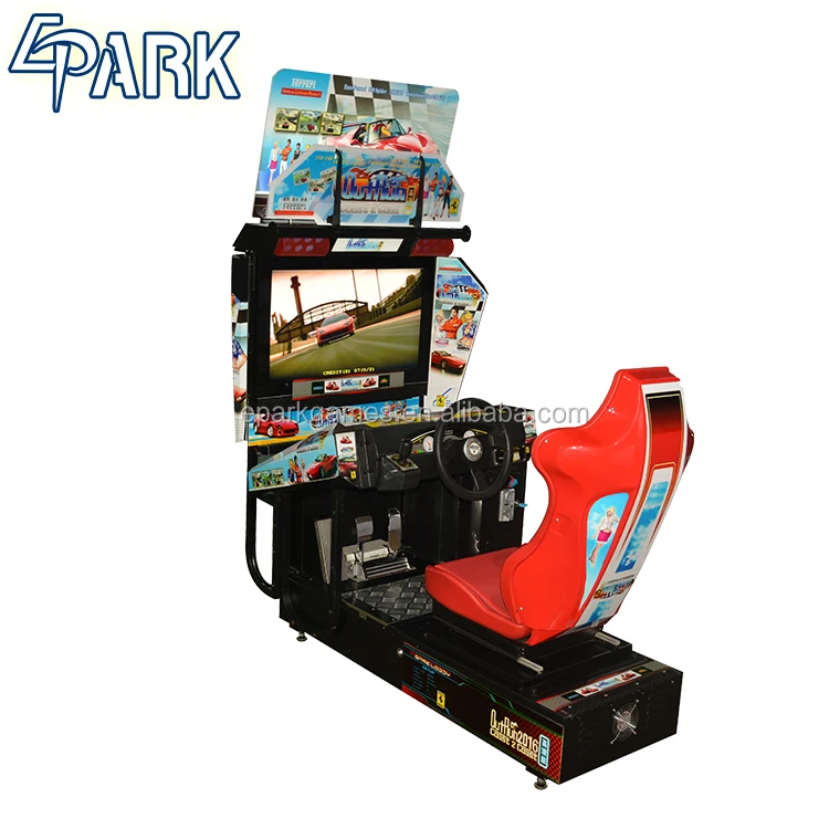 

EPARK Orginal games 32 inch Outrun Racing car simulator racing arcade machine for sale