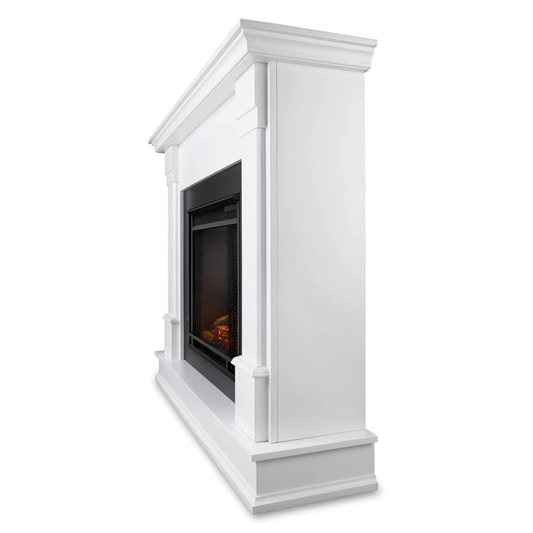 
Cheap modern wood fireplace stove frame with remote control electric fireplaces 