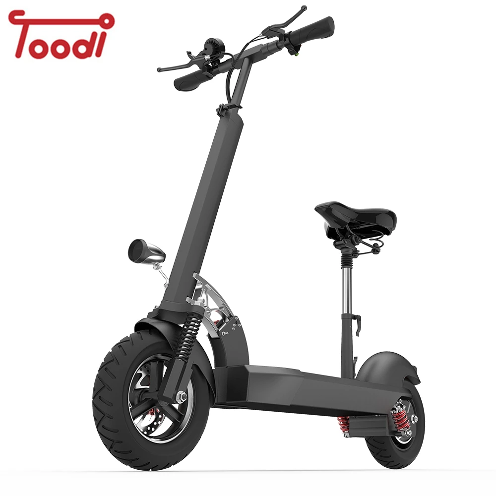 

trotinette electrique 1000w 2000w foldable kick scooter, Black white