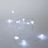 10 LED Battery Operated Decorative White Star Serial Lights for Christmas