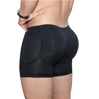 

Hot Sale Nylon Men Underwear Sexy Men Boxers and Underwear with 4 Pads
