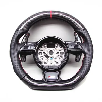 Auto Racing Car Steering Wheel For Audi S8 A8 4h A7 S7 Rs7 A6 S6 4g A1 ...