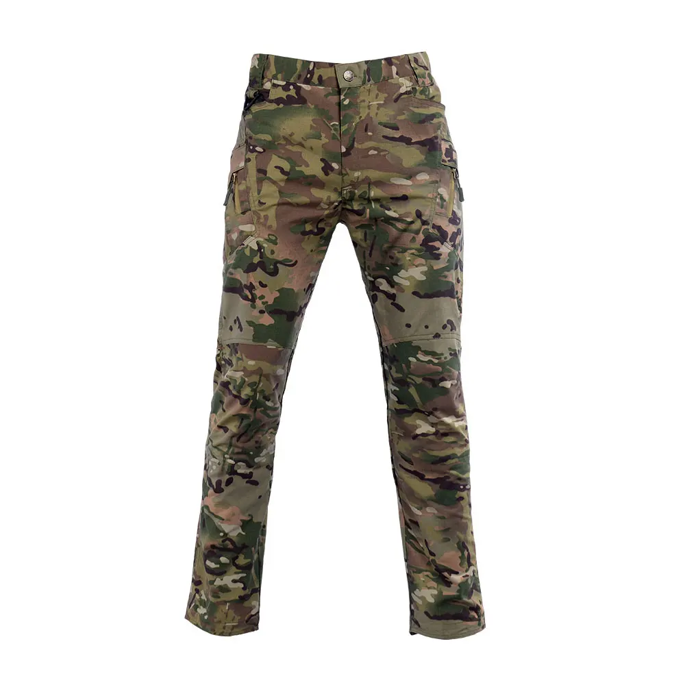 

Wholesale Casual Plus Size Trouser Multi Pocket Military Style Army Camouflage Mens Cargo Pants, Universal camo