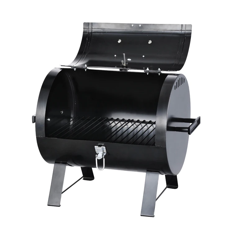 Simple Barrel Smoker Bbq Grill Charcoal Barbecue Grill Smoker - Buy Bbq ...