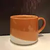 creative with spoon cover milk coffee office mark ceramic cup