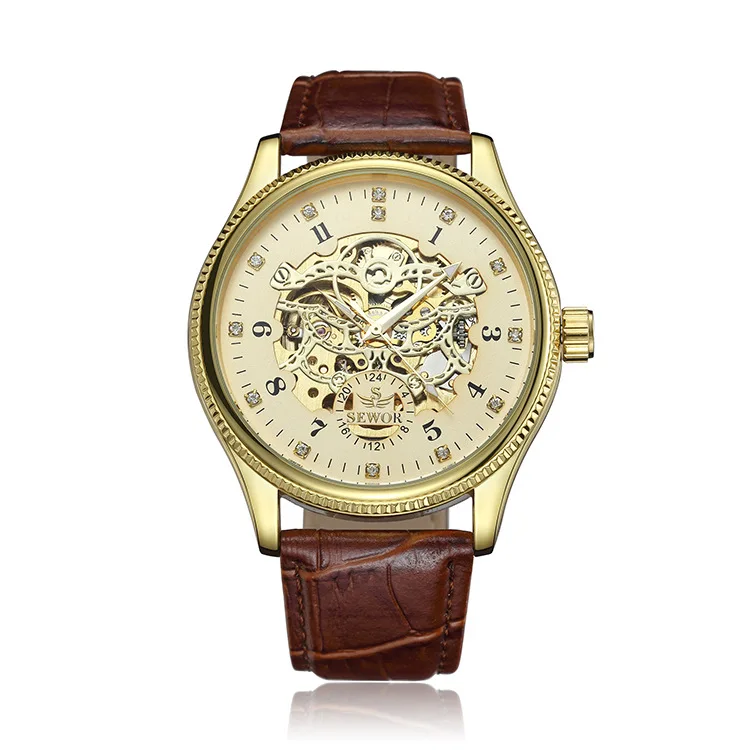 

SEWOR Time famous brand men luxury automatic mechanical watches Guangzhou direct sales, Colourful