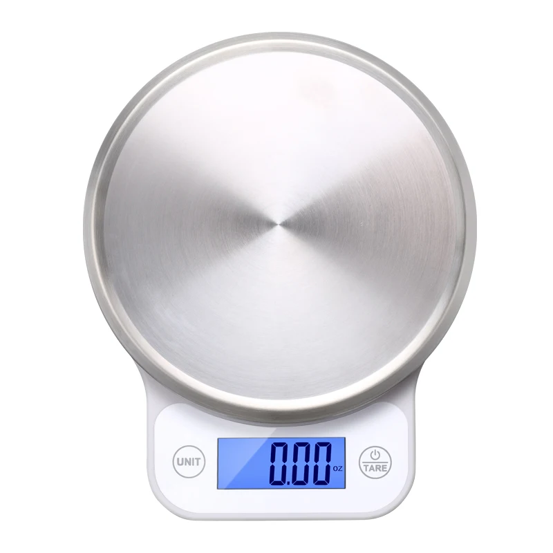 
Stainless Steel Smart LCD Display Electronic Kitchen Scale 