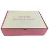 Fancy looking recycle dress box wholesale price custom recycled corrugated shipping cardboard box