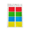 Hot selling assorted rectangle color coding label