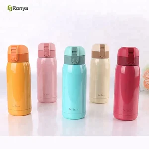 Ronya 300ml / 200ml / 400ml stainless steel mini vacuum flask for kids