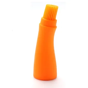 Image of FDA basting BBQ baking pastry oil silicone bottle brush