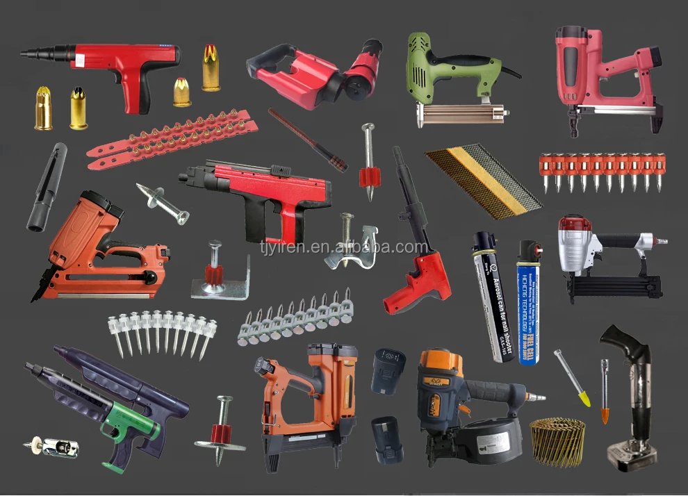 Powder Actuated Fasteners Galvanized 60 Steel Drive Pins With Factory