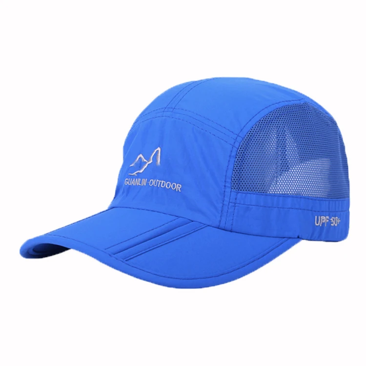 Factory Price Custom Foldable Baseball Caps Stylish Curve Brim Sports