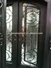Entry door Wrought Iron single doors front door iron art nouveau Metal entrance door Yahoo US Australia