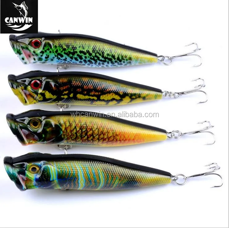 

Lifelive 3D colored drawing lures whoesale popper fishing lures