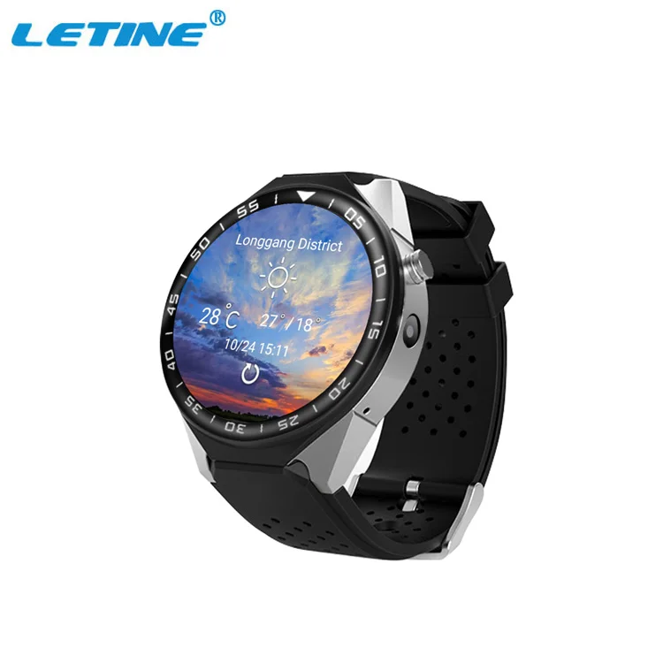 

2018 Smartwatch 3G GPS Android 5.1 MTK6580 Smart Watch Bluetooth Wifi Heart Rate Monitor For Huawei P9 Mobile Phones