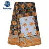 Newest Embroidery Brocade Fabric French Tulle Lace For Lady Evening Gown