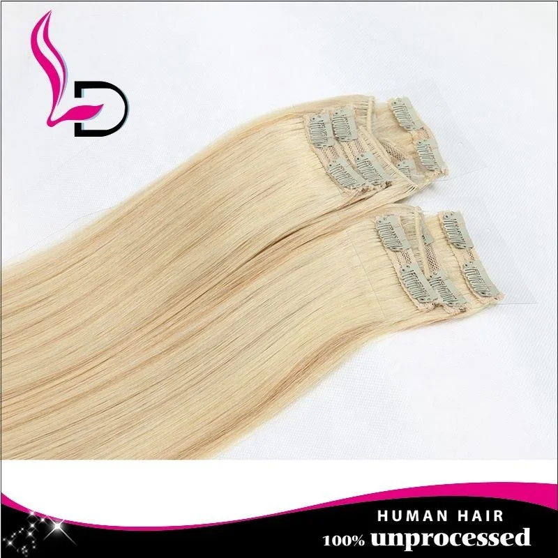 Rebecca-MALAYSIA-light-color-human-hair-clip (3)_