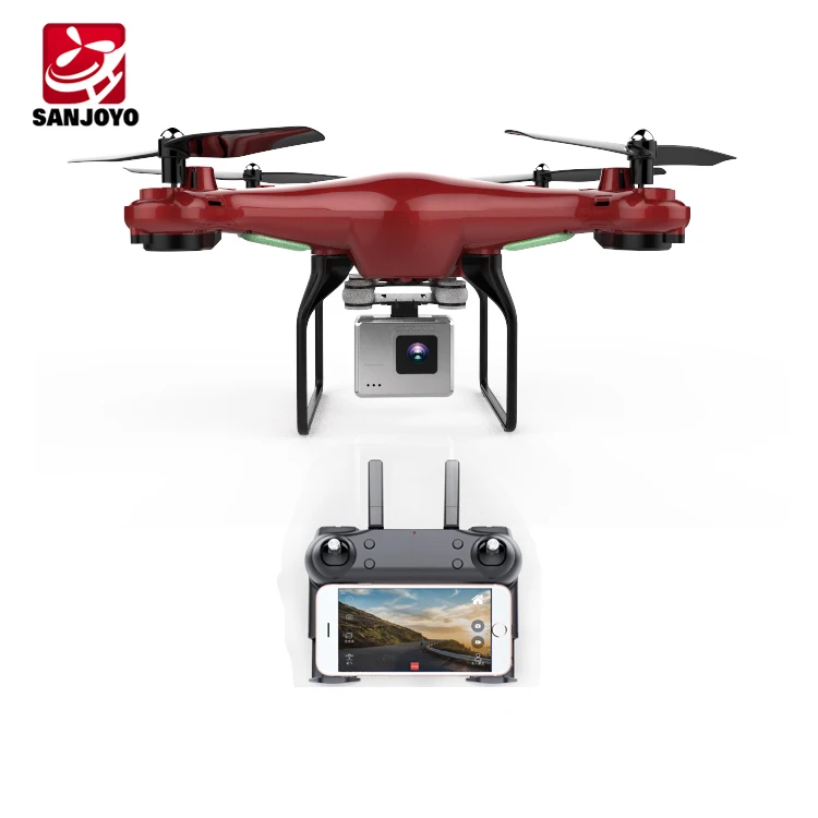 

SJY-DM106 2.4g 4ch2.4g 4ch 6-axis rc quadcopter drone VS DJI Phantom 3 with 2MP wifi wide angle camera wireless video SJY-DM106