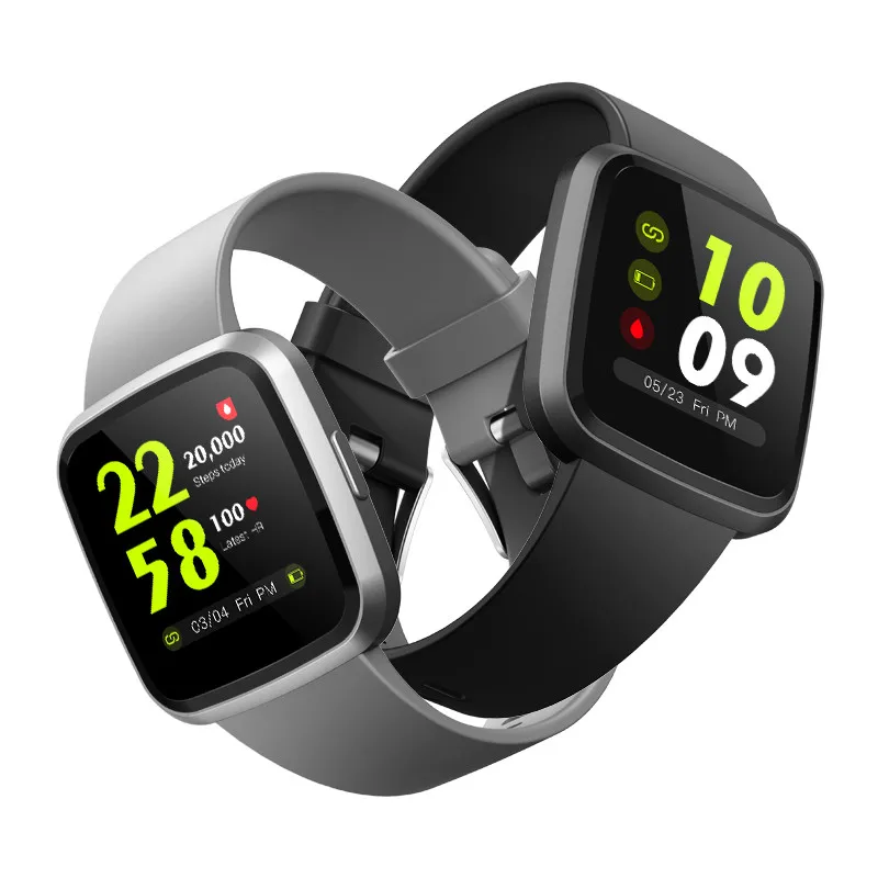 

2019 New V12C Smart Bracelets IP67 Waterproof Heart Rate Blood Pressure Monitoring Smartwatch Fitness Tracker