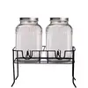 OEM wholesale High end product 1 gallon juice dispenser mixer with metal stand