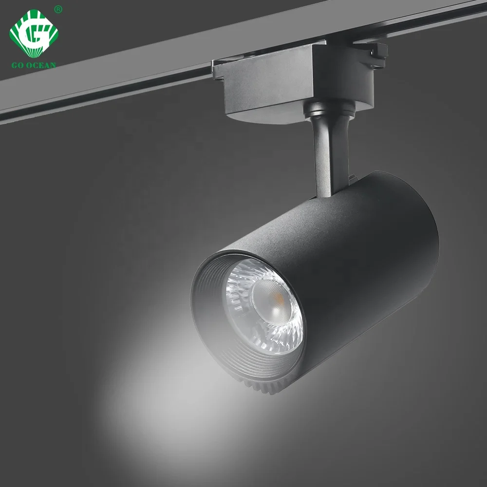 China factory Black 220V 240V 20w monorail 10W led track lighting for clothes store