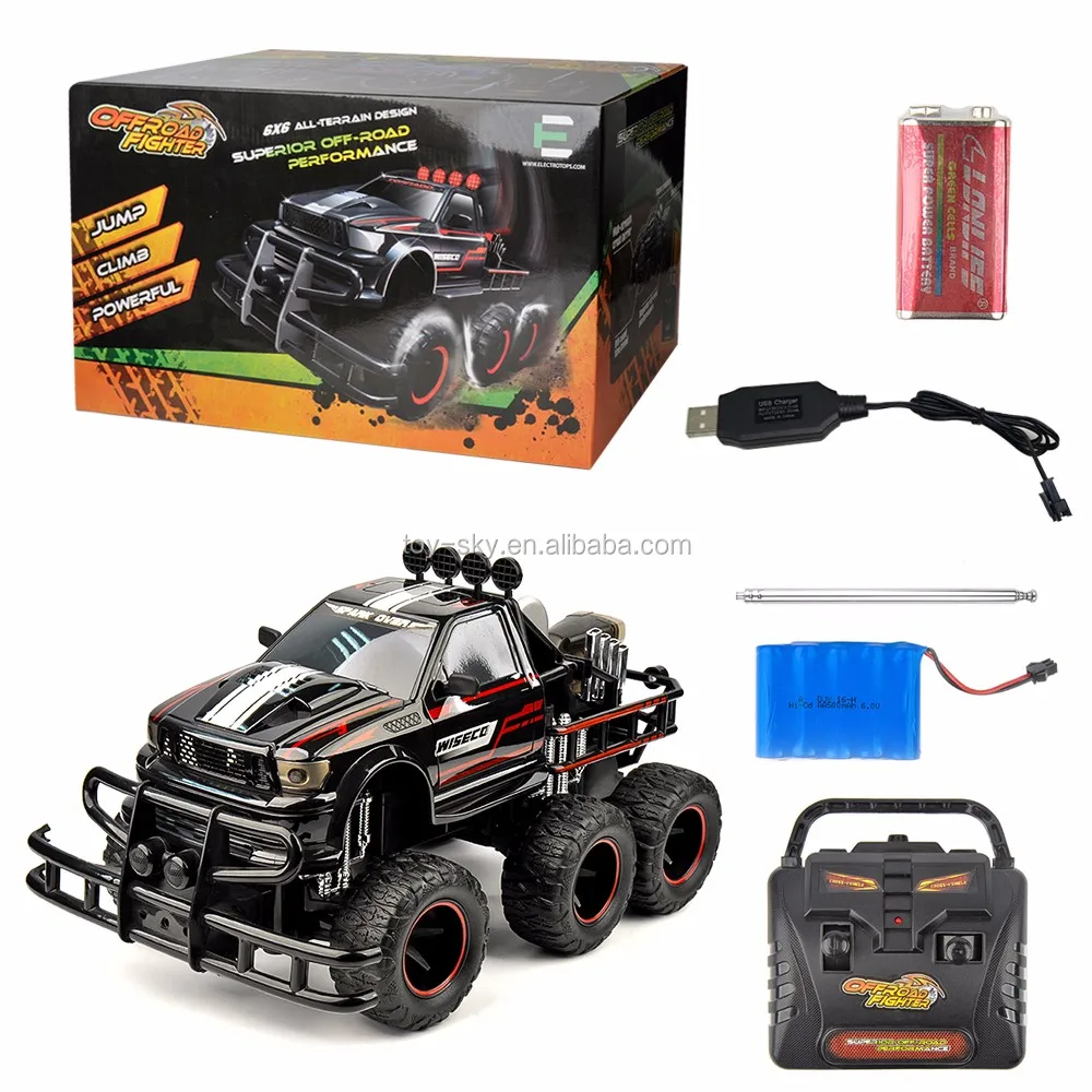 6 wheeled rc truck