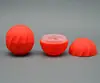 Red Black Green Purple Round Ball / Egg Shape Lip Balm Container