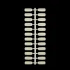 Yimart 120 Color Plastic Square Head Flat Back False Nail Tips For Nail Art Book Color Chart Display