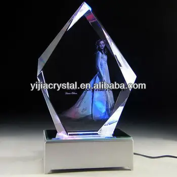 Glass cube light