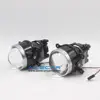 Universal fog lamp HID hi/lo bi projector lens H11 D2H xenon bulbs 35W 3.0inch high clear lens fastinstalled foglamp retrofit
