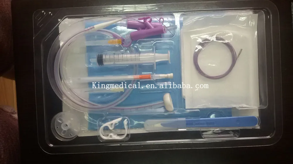 Silicone Disposable Percutaneous Endoscopic Gastrostomy Set Buy