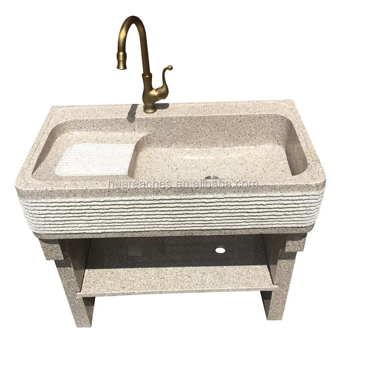 Natural Wash Sink Granite Laundry Sink With Wash Board Buy Wash Sink