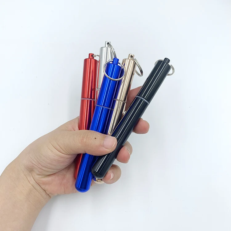 

Portable Stainless Steel Collapsible Telescopic Metal Straw, Silver/pink/gray/gold/purple/black