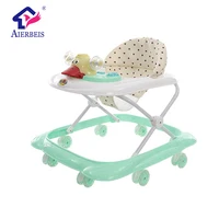 

Chinese factory direct price 8 wheels music & toy portable baby walker for sale