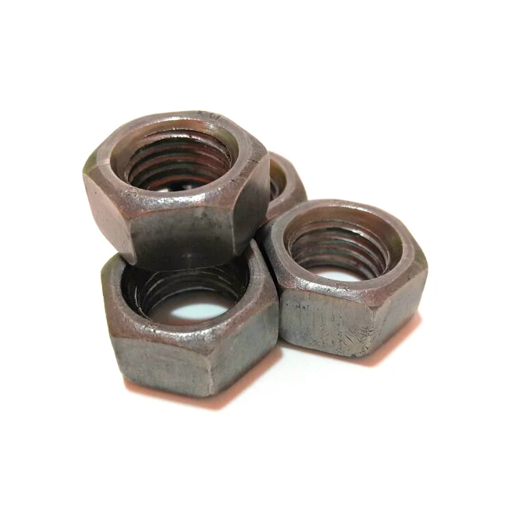 
high strength high tensile steel structural hex head bolts hex nuts grade 8.8 class 8.8 plain color zinc plated HDG DIN931 933 