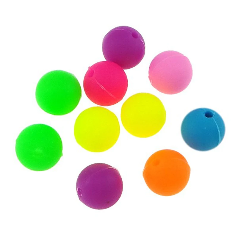Newest Colourful Silicone Rubber Ball Bracelet Band Bead Wristband