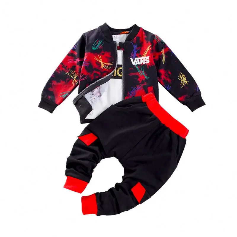 2018 Trending Products Eco-Friendly 100% Organic Cotton Baby Boys Clothes Sets For Wholesales